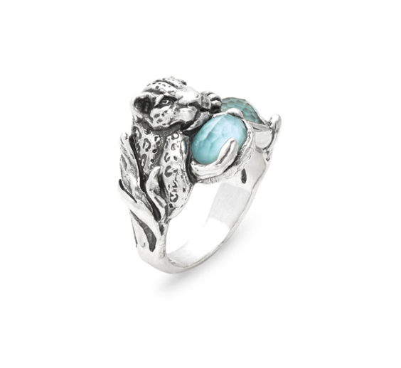 Anello Giovanni Raspini Donna BLU JAGUAR in Argento Madreperla 12683/14 - 12683/14